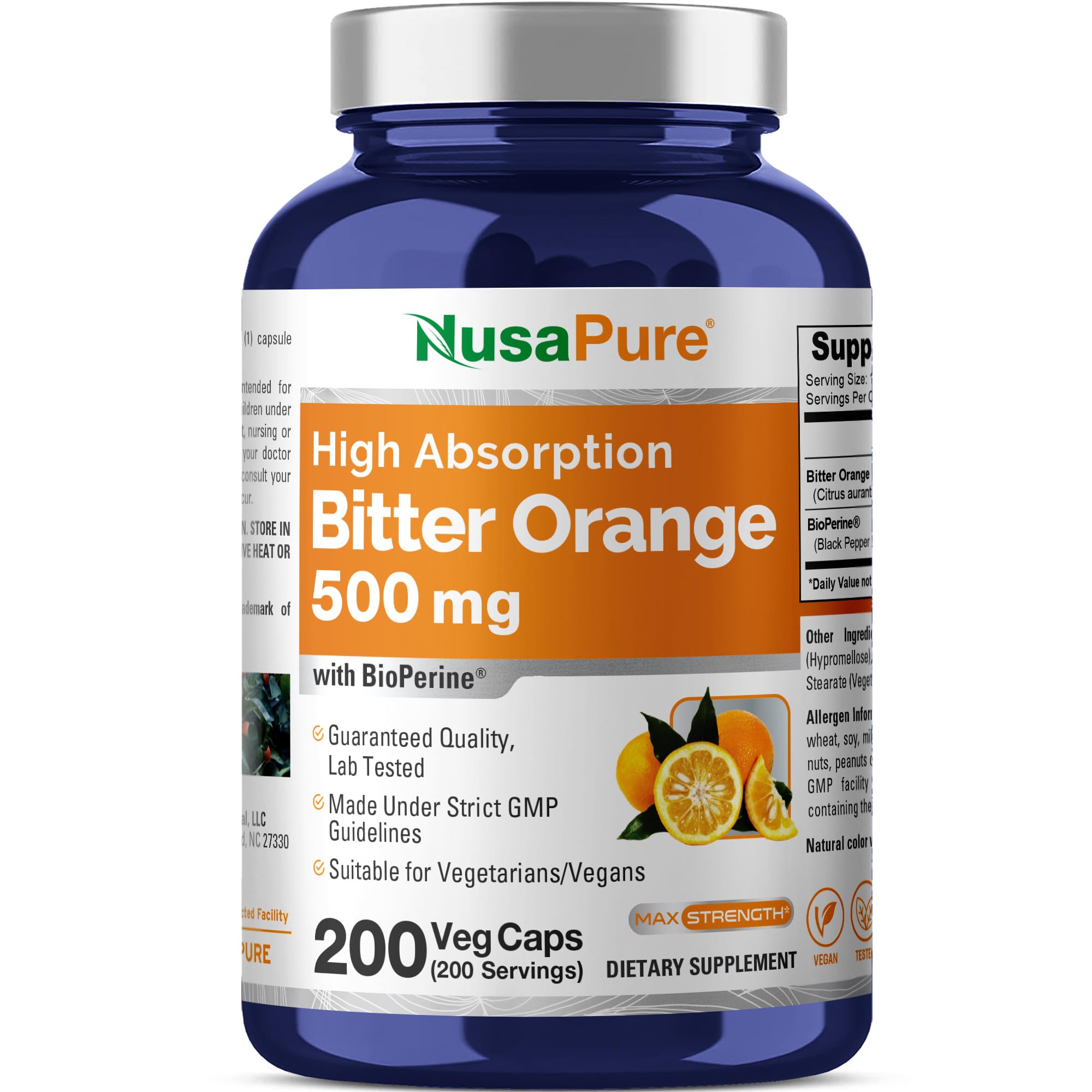 Amazon.com: NusaPure Bitter Orange - Suitable for Vegetarian/Vegan